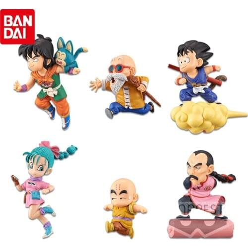 BANDAI WCF Dragon Ball Super Z Anime 30th Anniuersary World The Historical Characters Collection Vol.1 Action Figure Toys Gifts