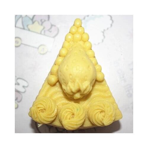 C278 Strawberry cake Craft Art Silicone Soap mold Craft Molds DIY Handmade soap molds