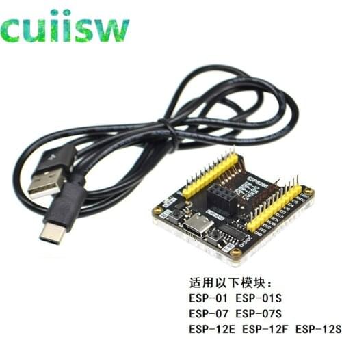 ESP-12F ESP-07S ESP-12S burning fixture development board ESP8266 without ESP-12E ESP-01S ESP-12S module 6 Test Board