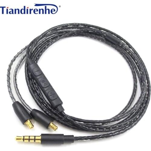 A2DC Cable for ATH-LS50 LS70 LS200 LS300 E40 CKR90 CKS1100 Earphone Headphone Headset Cables for iPhone xiaomi Android IOS