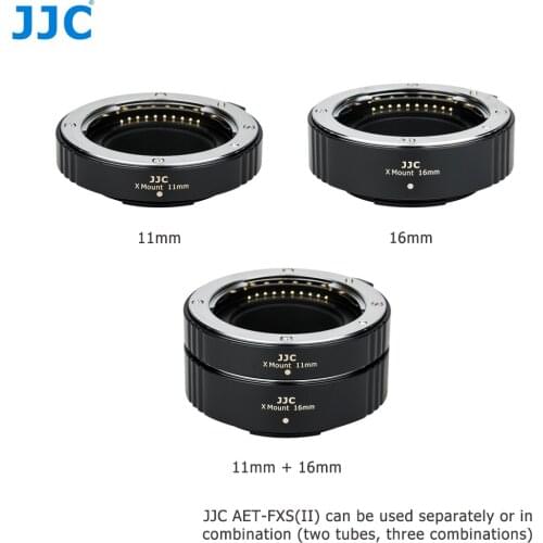 JJC Metal Auto Focus Lens Tube Adapter Ring for Fujifilm XT200 X-T4 X-A7 XT30 XT20 XA3 XT2 XE3 XA5 XA10 XA20 XH1 XPRO3 XT100