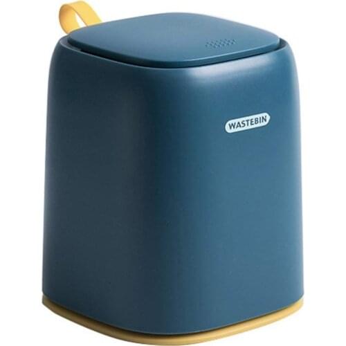 Mini Small Waste Bins Desktop Garbage Basket Home Table Plastic Trash ,for Home Kitchen Bathroom Office Desk