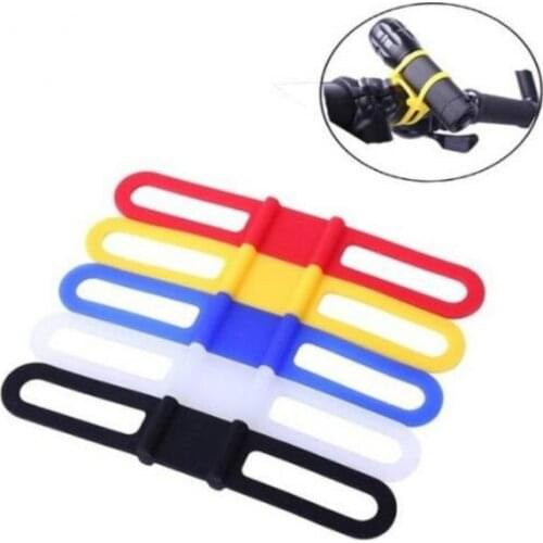 Multi-functional Bicycle Motorcycle Bandage Cloth Cable Ties Mountain Bike Aquarius Lights Bandage Lamp Strap Phone Fixing