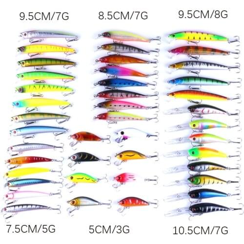 New Fishing Lure Set Various Fishing Hard Bait Mini Minnow Swing Crankbait Wobblers Artificial Bionic Crank Lures