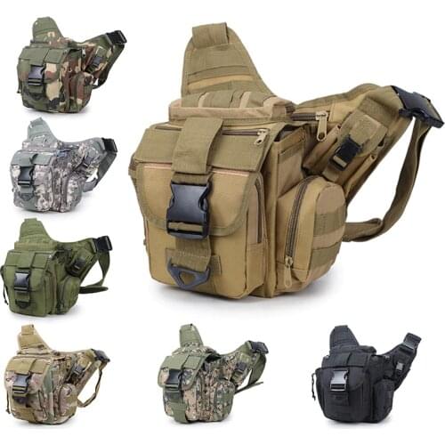 Tactical Military Backpack for Hiking Camping Backpacks Equipment Mens Outdoor Hunting Fishing Travel Bags 600D Shoulder Bag