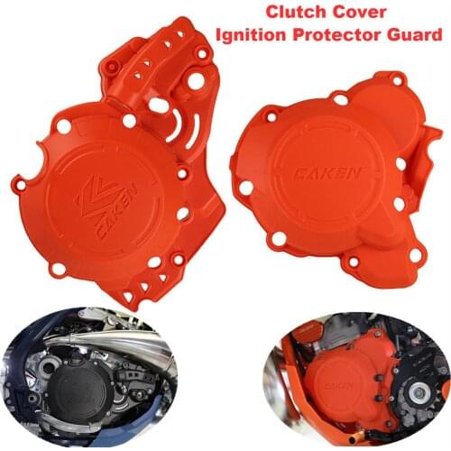 Motorcycle Clutch Cover Ignition Protector Guard For KTM SX XC EXC XCW 250 300 TPI SX250 EXC250 2T For Husqvarna TC TE 2020-2021