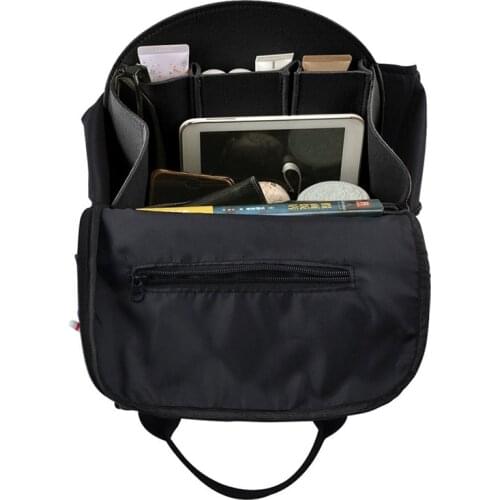Cosmetic Bag Women Insert Travel Organizer Bag Portable In Bag For Make Up Case Ladies Girls Felt Makeup Bag Hot Sale