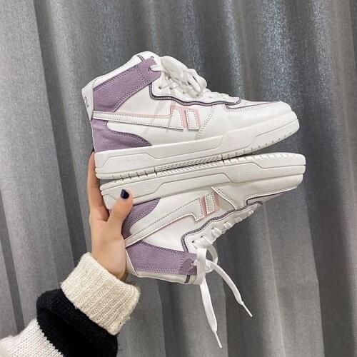 Platform Sneakers For Women 2020 Winter Fashion Vulcanized Shoes Woman Plush Casual Shoes Chunky Trainers Tenis Female Keep Warm