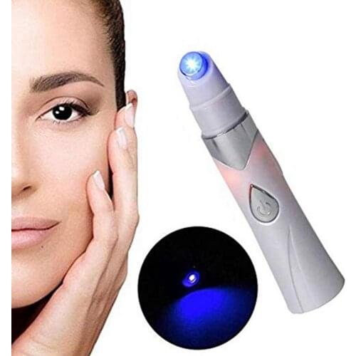 1pc Blue Light Therapy Acne Laser Pen Soft Scar Ance Treatment Wrinkle Removal Beauty Device Facial Massager Skin Care 40