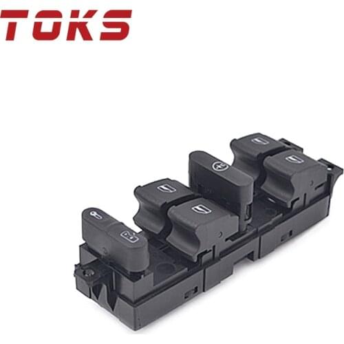 1J4959857A Master Power Window Switch Button For VW Golf MK4 Bora Seat Skoda Fabia Saloon Octavia MK1 Superb 99-10 1J4 959 857A