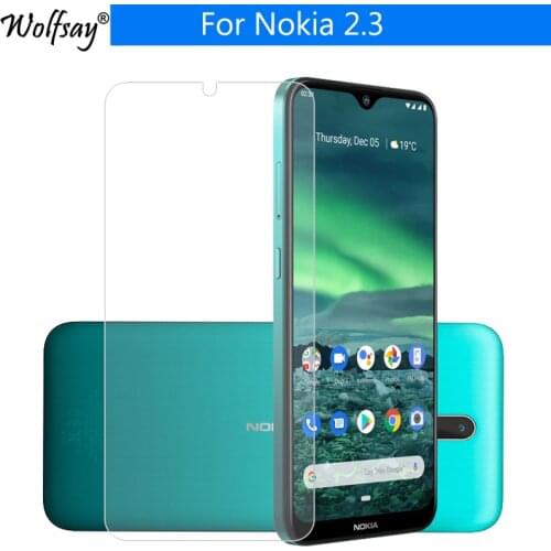 2PCS For Tempered Glass Nokia 2.3 Screen Protector Toughened Protective Glass For Nokia 2.3 Glass Nokia 2.3 Phone Film 6.2 inch