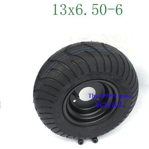 2019 hot sale GO KART KARTING ATV UTV Buggy 13X6.50-6 Inch Wheel Tubeless Tyre Tire With Hub