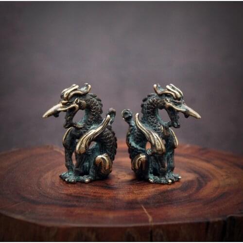 EDC Bronze Knife Beads A Pendant Paracord Outdoor DIY Decorations Bronze Camping Gear EDC Tools