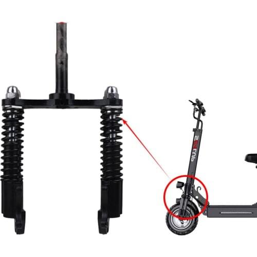 Electric Scooter Suspension Front Double Pipe Front Fork Damping Accessories for Janobike T10 and Other Dual Drive E-Bike