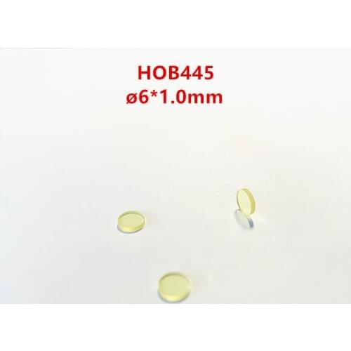 6*1.0Mm Holmium Glass Hob445 Calibration Filter Holmium Glass Filter Can Be Customized