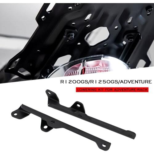 Motorcycle Luggage Rear Shelf Lowering Kit For BMW R1200 GS R 1200 GS Adventure 2013- R1200 GS Rallye 16- R1250GS R1250 GS Adv