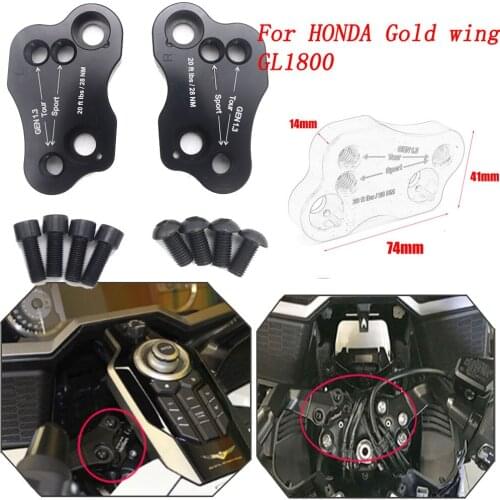 Motorcycle Handle Bar Clamp Raised Extend Handlebar Mount Riser For HONDA Gold wing GL1800 2018 2020