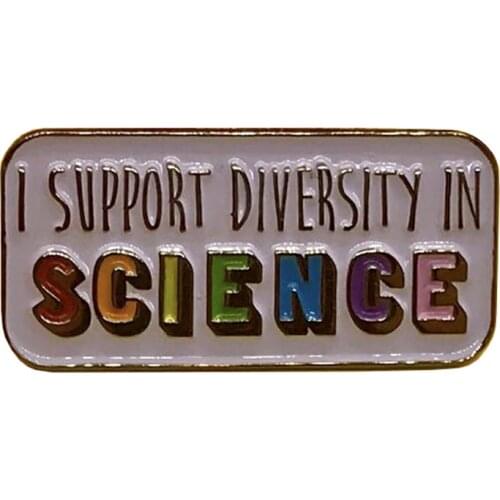 LGBTQ and Science Pin Badge