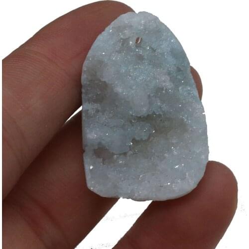 Natural Stone Crystal Cluster Pendants irregular shape Exquisite Charm For jewelry making DIY necklace Earring accessories