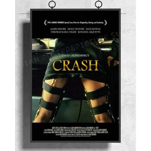 NJ658 CRASH Movie David Cronenberg James Spader Wall Sticker Silk Poster Art Home Decoration