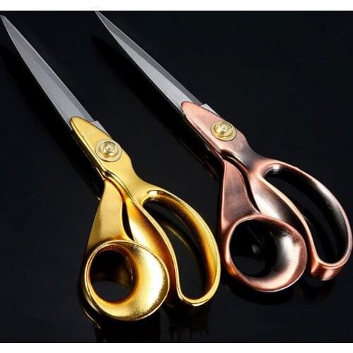 9inch Professional Sewing Scissors Vintage Tailors Scissors for Fabric Cutting Leather Exquisite Dressmaker Scissor Shears Tool