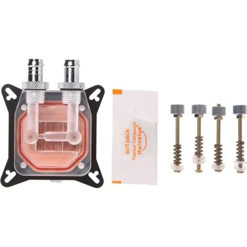 GPU Water Block Cooling Double Channel Copper Cooler For Graphics Card Radiator