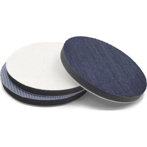 Wholesale 1PC 5 Inch 125mm Car Polishing Pads for Car Polishing Buffing Pad with Jean Surface Foam Polishing Sealing Waxing Pads