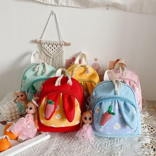 Cartoon Baby Safety Harness Adjustable Backpacks School Bag Bear Toddler Kids Backpack Children Girls Boys Anti-Lost Backpacks