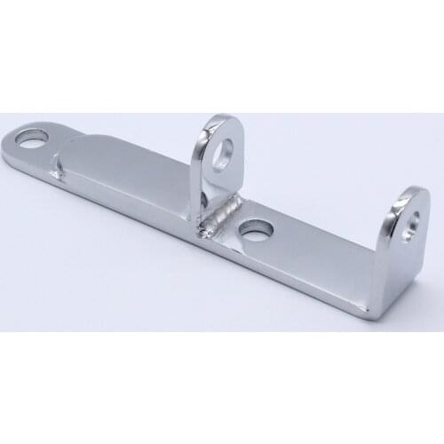 Silver Alternator Bracket Compatible with Chevy Small Block Engines 283 327 350 Vehicle Replace