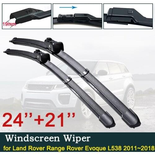 Car Wiper Blade for Land Rover Range Rover Evoque L538 2011~2018 Windshield Wipers Car Accessories 2012 2013 2014 2015 2016 2017