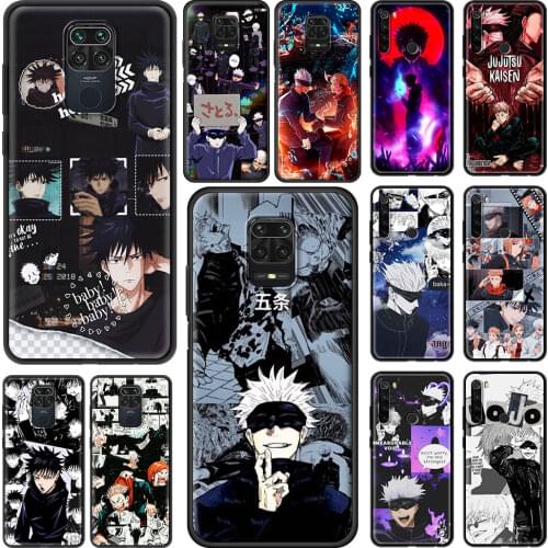 Yuji Jujutsu Kaisen Anime Silicone Phone Case For Redmi Note 9S 10 8 Pro 8T 7 9C 9 9A 7A 8A K40 Cover Coque Fundas Housing