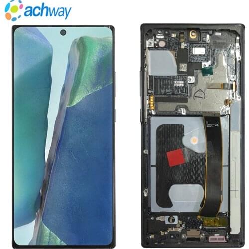 SUPER AMOLED Note 20 Ultra LCD For Samsung Galaxy Note20 Ultra display SM-N985F, SM-N985F/DS 5G n986b LCD Touch Screen Digitizer