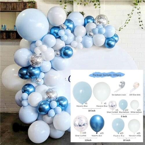 Macaroon Balloons Garland Latex Ballons Arch Balloons Wedding Baby Shower Decorations Happy Birthday Party Decor Kids Balloons