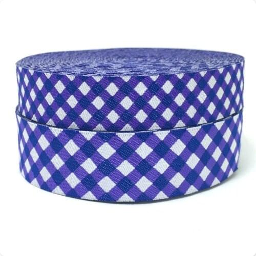 ZERZEEMOOY 5/8"and 7/8'' 16mm and 22mm 10yards/lots Purple geometry Woven Jacquard Ribbon dog chain accessories KTZD1607101