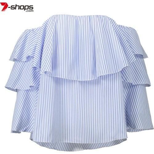 Aecu Women's Striped Shirts