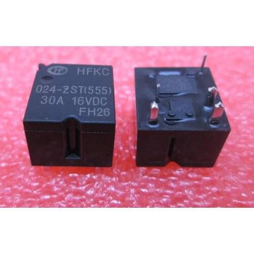 HOT NEW relay HFKC-024-ZST HFKC 024-ZST HFKC024ZST 024ZST 24VDC 16VDC 30A DIP5 10PCS/LOT