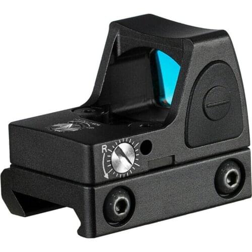 Mini Red Dot Sight Collimator Glock RMR Mini Red Dot Sight Scope Collimator 20mm Rail For Hunting Rifle