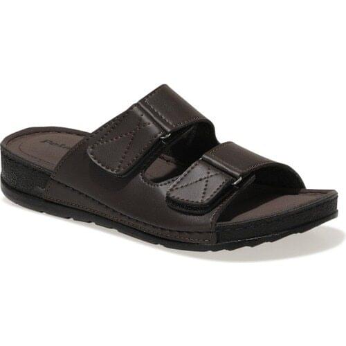 Brown Men 'S Slippers