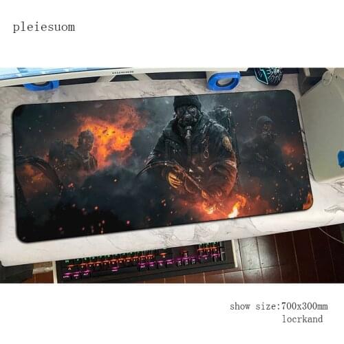 Tom clancys the division mousepad xl Computer mouse mat gamer gamepad Christmas gifts gaming mousemat desk pad office padmouse