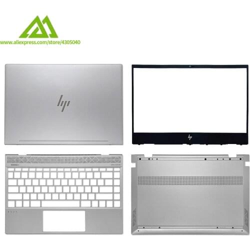 New Original For HP ENVY X360 13-AH TPN-W136 Laptop LCD Back Cover/LCD Front Bezel/Palmrest/Bottom Case L24145-001 Silver