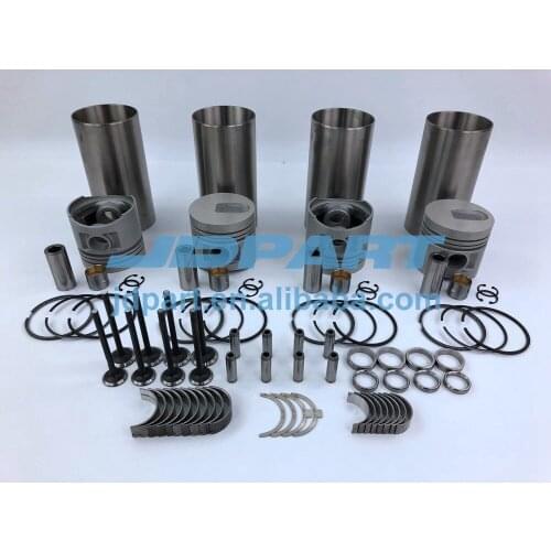 New S4E2 S4E2-IDI Rebuild Kit Piston Rings Liners Engine Bearing Set Engine Valves For Mitsubishi Engine
