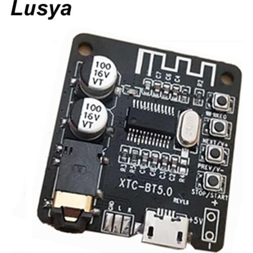 Bluetooth 5.0 audio receiver board lossless MP3 Bluetooth decoder board DIY car speaker audio amplifier board T1530
