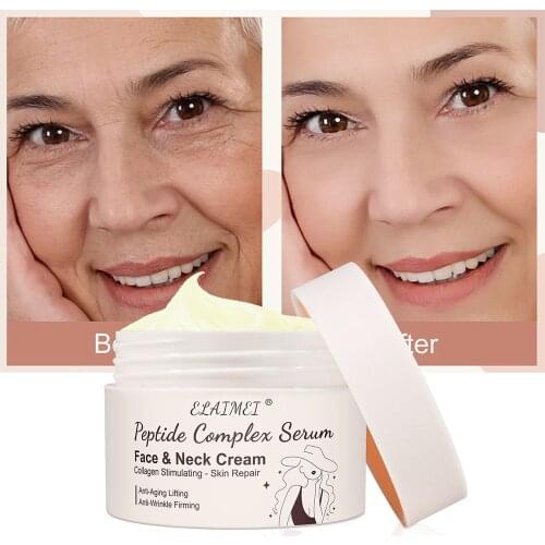 Polypeptide Face Anti-Wrinkle Firming Cream Anti-Aging Lifting Skin Care Reduce Fine Lines Essence Hydrating Face Whitening Care