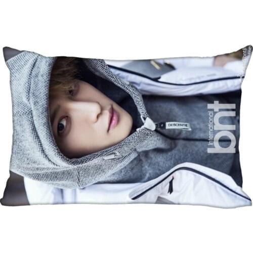 Kim Jae Joon Rectangle Pillowcase Zipper Wedding Custom Pillow Case 40X60cm,50X75cm(two sides)Pillow Cover #7.20