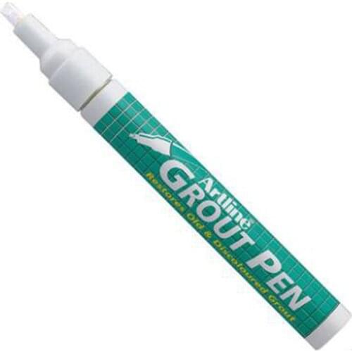 White Tile Gap repair pen 2-4mm line width Tile Refill Artline Grout Pen Quick drying Tile Seam Repair pen Waterproof Mouldproof