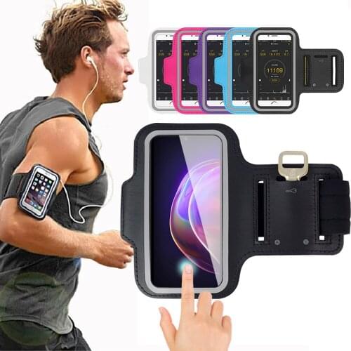 Sports Running Phone Case for Vivo V21 V21E V20 V20SE V19 V17 V11 Pro V15 Neo V7 V9 Hand Arm Band For V20SE V11i Coque