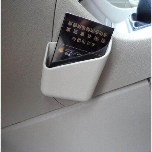 2Pcs Universal Auto Car Accessories Glasses Organizer Storage Box Holder 3 Colors Black Gray Beige