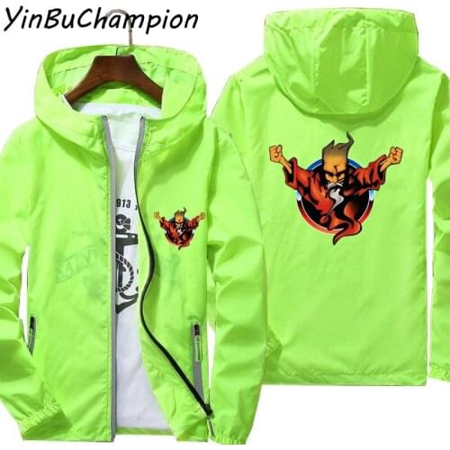 Thunderdome 25 Years Of Hardcore Casual Skin Reflective Sunscreen Thin Windbreaker Mens Women Jacket Coats Cycling Oversized 6XL