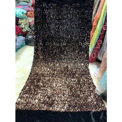 Sequin Embroidery French Lace Fabric Latest 2021 Nigerian Lace Fabric High Quality Wedding African Lace Fabric H36451