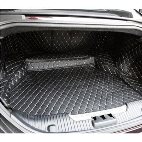 High quality Special car trunk mats for Jaguar XJL 2016-2010 waterproof cargo liner boot carpets for Jaguar XJL 2015 styling